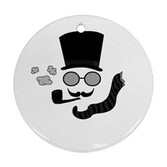 Invisible Man Ornament (round)  by Valentinaart