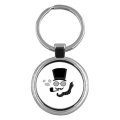 Invisible Man Key Chains (round)  by Valentinaart