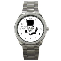 Invisible Man Sport Metal Watch by Valentinaart