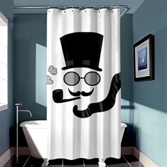 Invisible Man Shower Curtain 36  X 72  (stall)  by Valentinaart