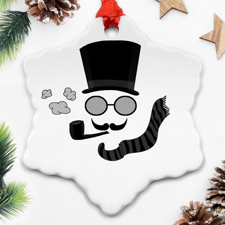 Invisible man Snowflake Ornament (2-Side)