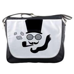 Invisible Man Messenger Bags by Valentinaart