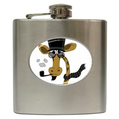 Mr  Elegance Hip Flask (6 Oz) by Valentinaart