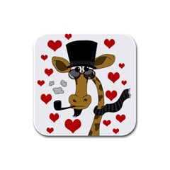 Mr. Right Rubber Square Coaster (4 pack) 