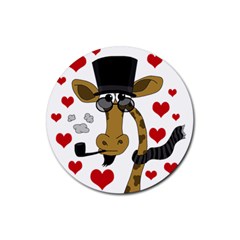 Mr. Right Rubber Coaster (Round) 