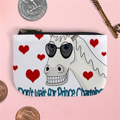 Don t Wait For Prince Sharming Mini Coin Purses by Valentinaart