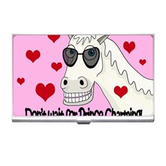 Don t Wait For Prince Charming Business Card Holders by Valentinaart