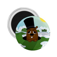 Groundhog 2 25  Magnets by Valentinaart