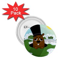 Groundhog 1 75  Buttons (10 Pack) by Valentinaart