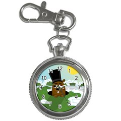 Groundhog Key Chain Watches by Valentinaart