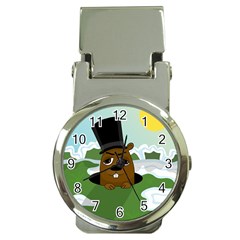 Groundhog Money Clip Watches by Valentinaart