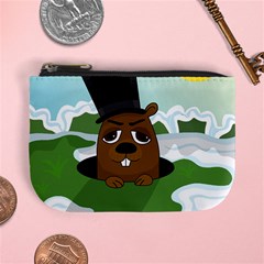 Groundhog Mini Coin Purses by Valentinaart