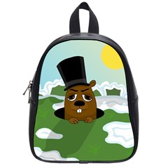 Groundhog School Bags (small)  by Valentinaart