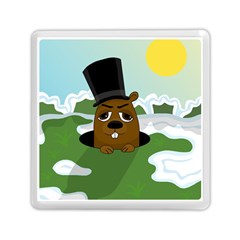 Groundhog Memory Card Reader (square)  by Valentinaart