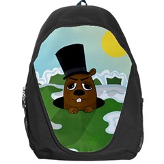 Groundhog Backpack Bag by Valentinaart