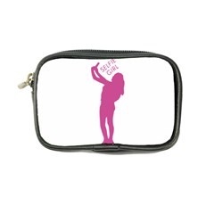 Selfie Girl Graphic Coin Purse by dflcprints