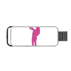 Selfie Girl Graphic Portable Usb Flash (two Sides) by dflcprints