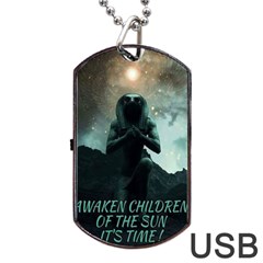 Hourus Dog Tag Usb Flash (one Side) by MICHAELPHARAOH