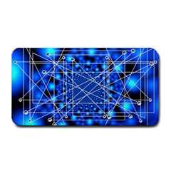 Network Connection Structure Knot Medium Bar Mats by Amaryn4rt