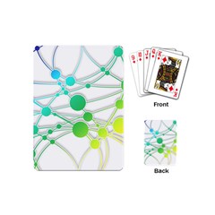 Network Connection Structure Knot Playing Cards (Mini) 