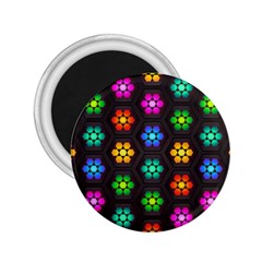 Pattern Background Colorful Design 2 25  Magnets