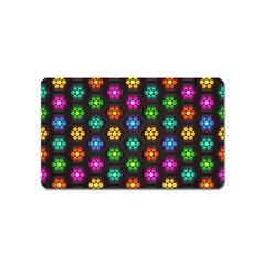 Pattern Background Colorful Design Magnet (name Card) by Amaryn4rt