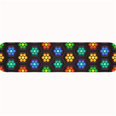 Pattern Background Colorful Design Large Bar Mats