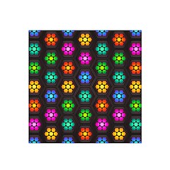 Pattern Background Colorful Design Satin Bandana Scarf