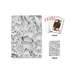 Pattern Motif Decor Playing Cards (mini)  by Amaryn4rt