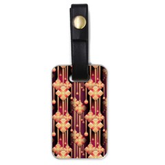 Seamless Pattern Luggage Tags (one Side) 