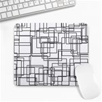 Structure Pattern Network Large Mousepads Front