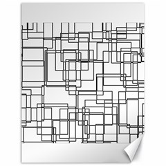 Structure Pattern Network Canvas 18  X 24  