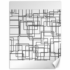 Structure Pattern Network Canvas 36  X 48  