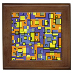 Square Background Background Texture Framed Tiles by Amaryn4rt