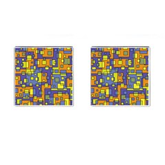 Square Background Background Texture Cufflinks (square)