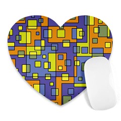 Square Background Background Texture Heart Mousepads by Amaryn4rt