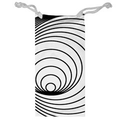 Spiral Eddy Route Symbol Bent Jewelry Bag by Amaryn4rt