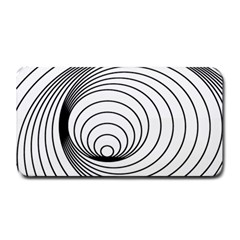 Spiral Eddy Route Symbol Bent Medium Bar Mats by Amaryn4rt