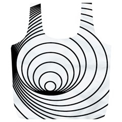 Spiral Eddy Route Symbol Bent Full Print Recycle Bags (l)  by Amaryn4rt