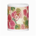 Aquarelle pink flower  Morph Mugs Center