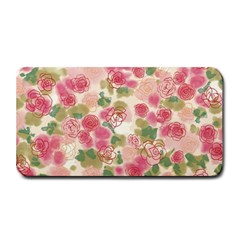 Aquarelle Pink Flower  Medium Bar Mats by Brittlevirginclothing