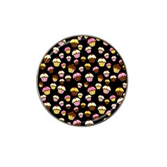 Jammy Cupcakes Pattern Hat Clip Ball Marker (4 Pack) by Valentinaart