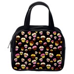 Jammy cupcakes pattern Classic Handbags (2 Sides) Back