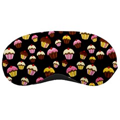 Jammy Cupcakes Pattern Sleeping Masks by Valentinaart