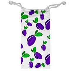 Decorative plums pattern Jewelry Bag