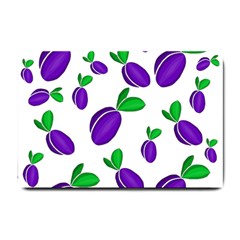 Decorative plums pattern Small Doormat 