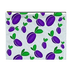 Decorative plums pattern Cosmetic Bag (XL)