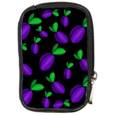 Plums Pattern Compact Camera Cases by Valentinaart