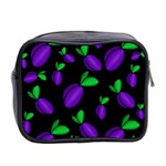 Plums pattern Mini Toiletries Bag 2-Side Back