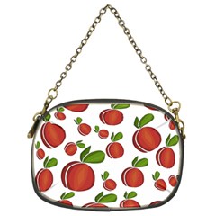 Peaches Pattern Chain Purses (two Sides)  by Valentinaart